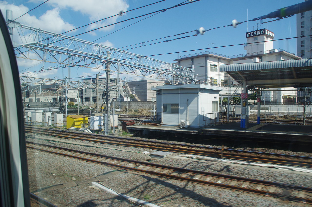 大船駅ホームの詰所