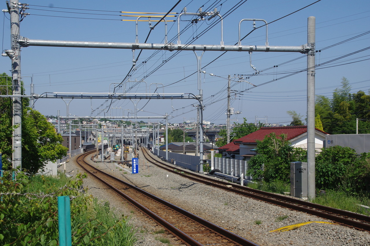 本線と引上げ線