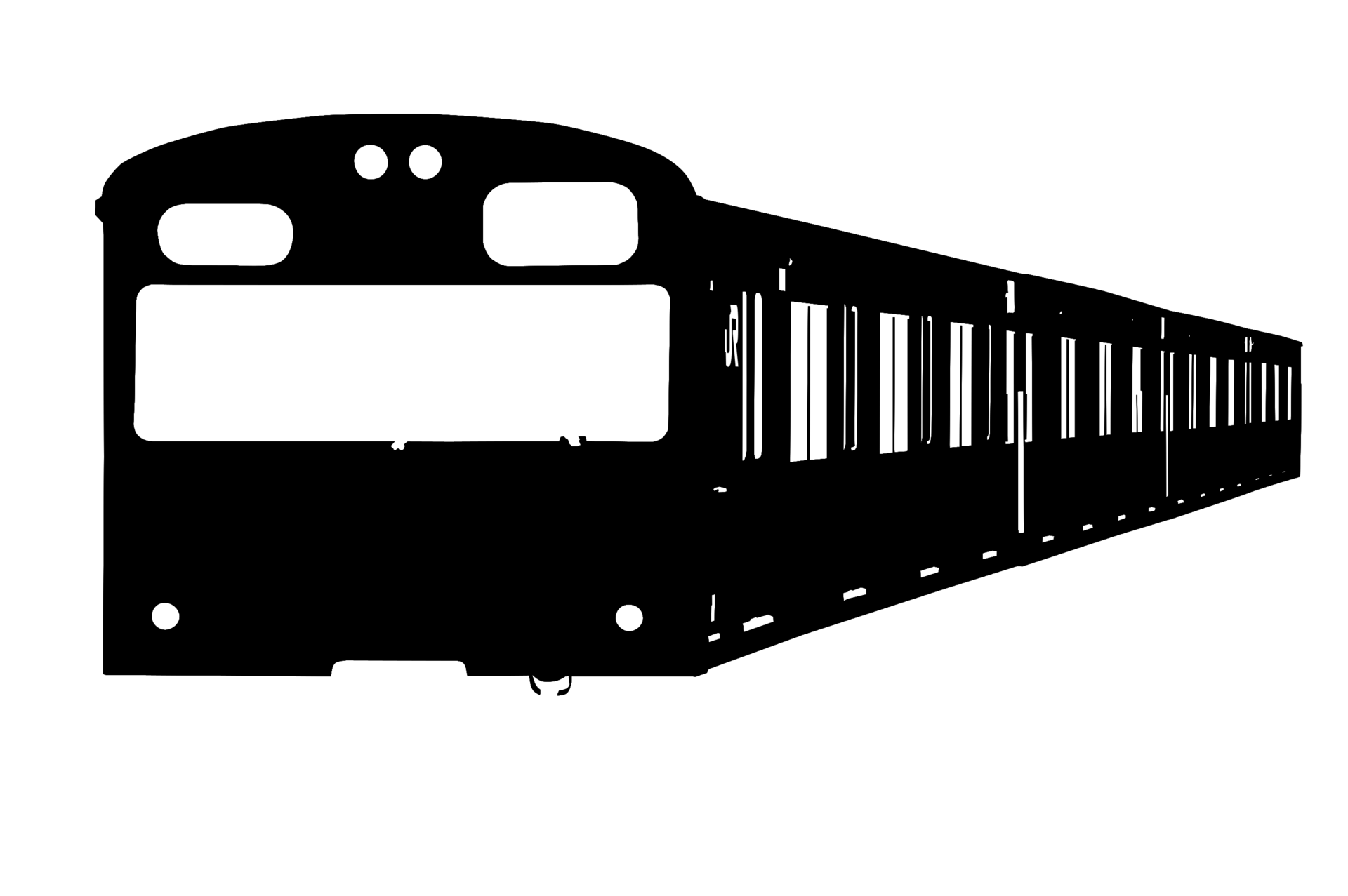 103系(奈良線)の型紙