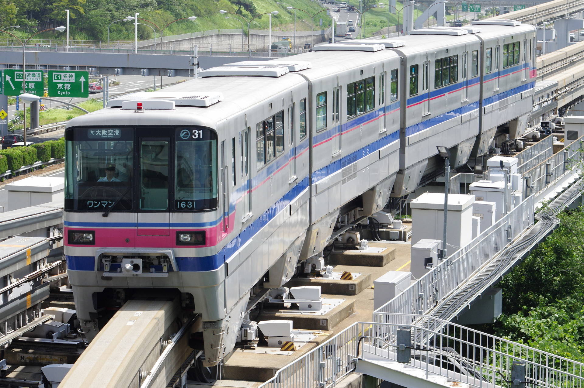 大阪モノレール　圧力計　珍品 かつてはギネス記録も！ 北摂の大阪6市を結ぶ大阪モノレール 4