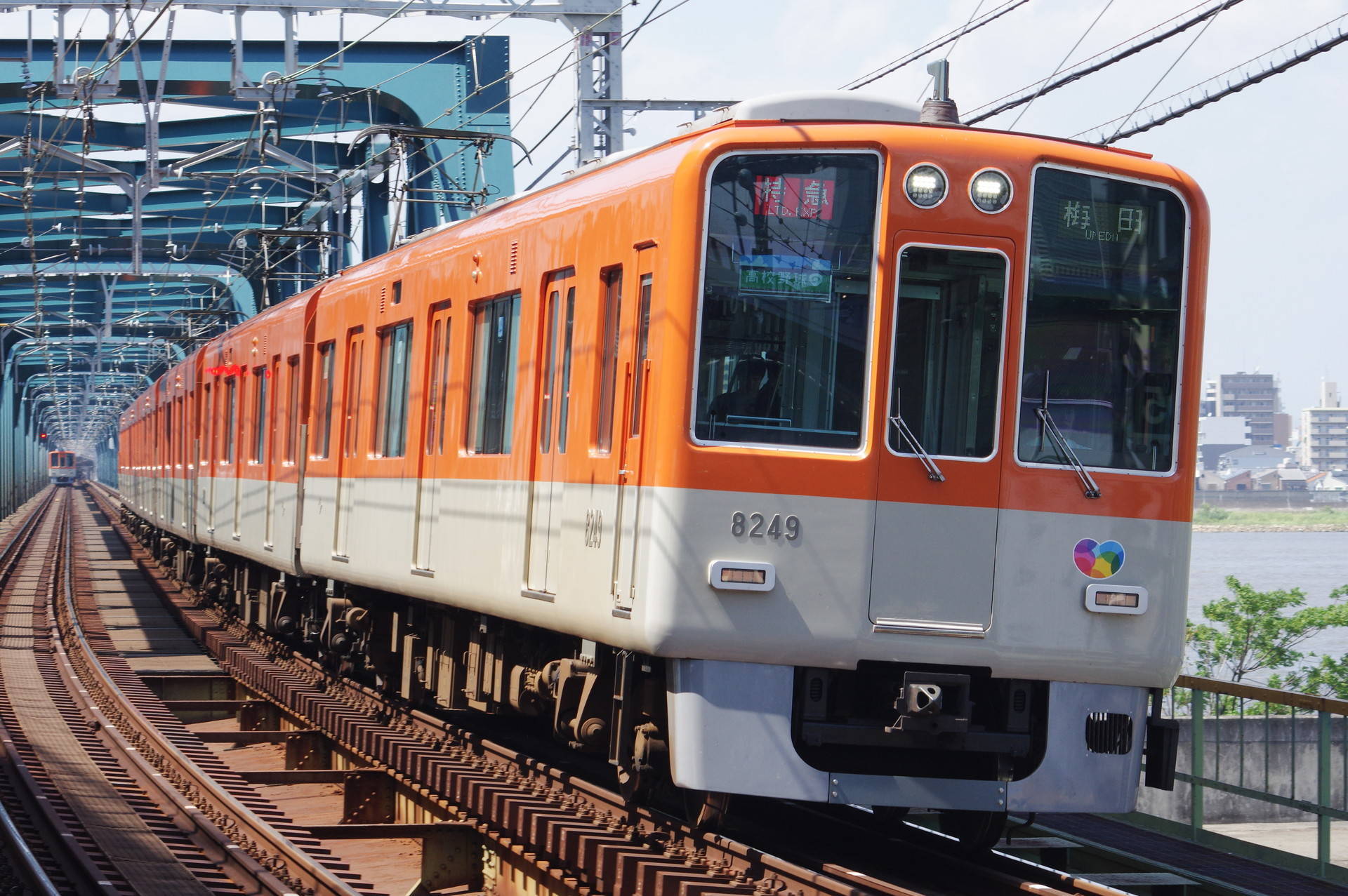 阪神 8000系8249編成 (高校野球副標)