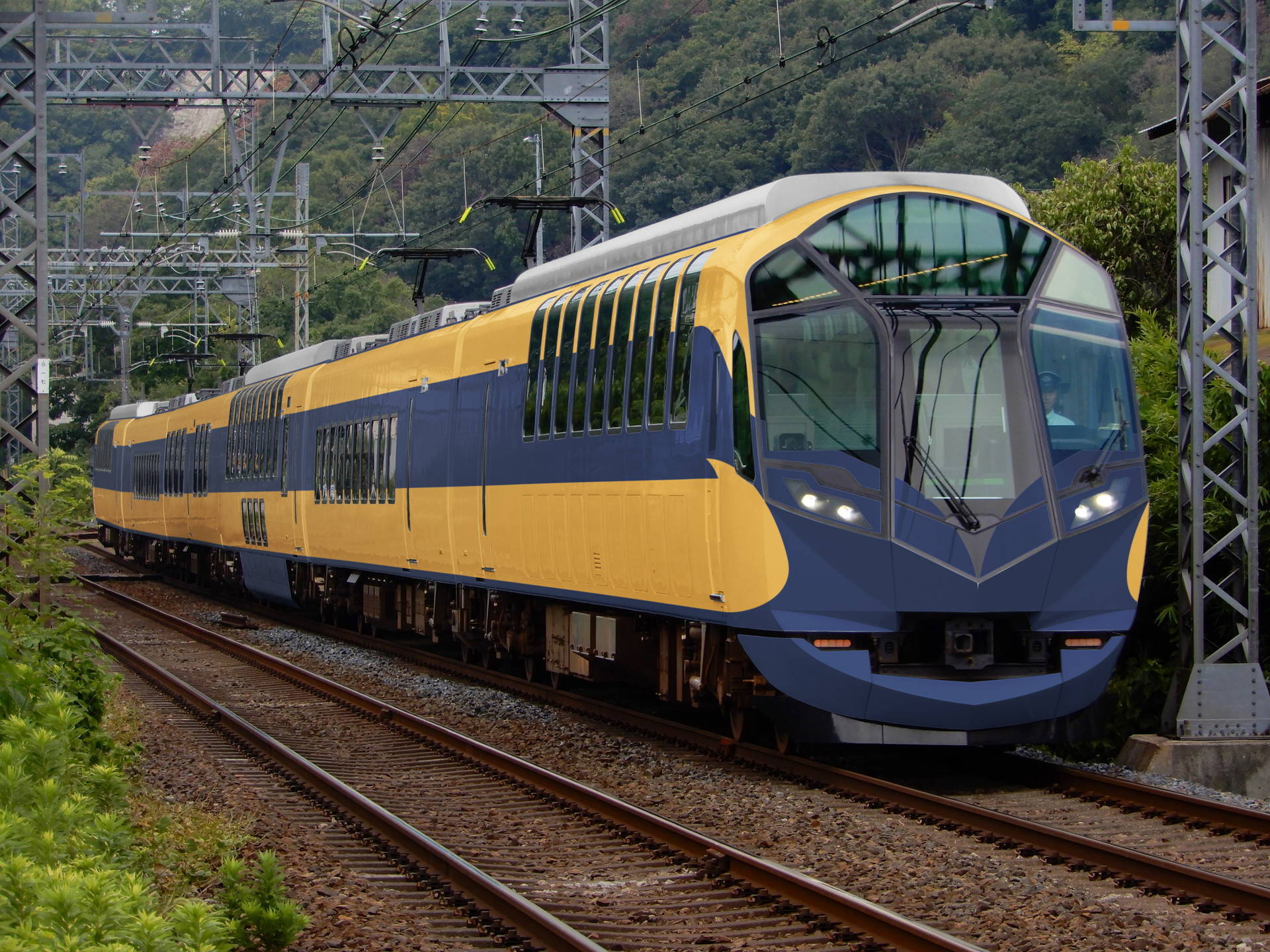 近鉄50000系のウソ電(2代目ビスタカー)
