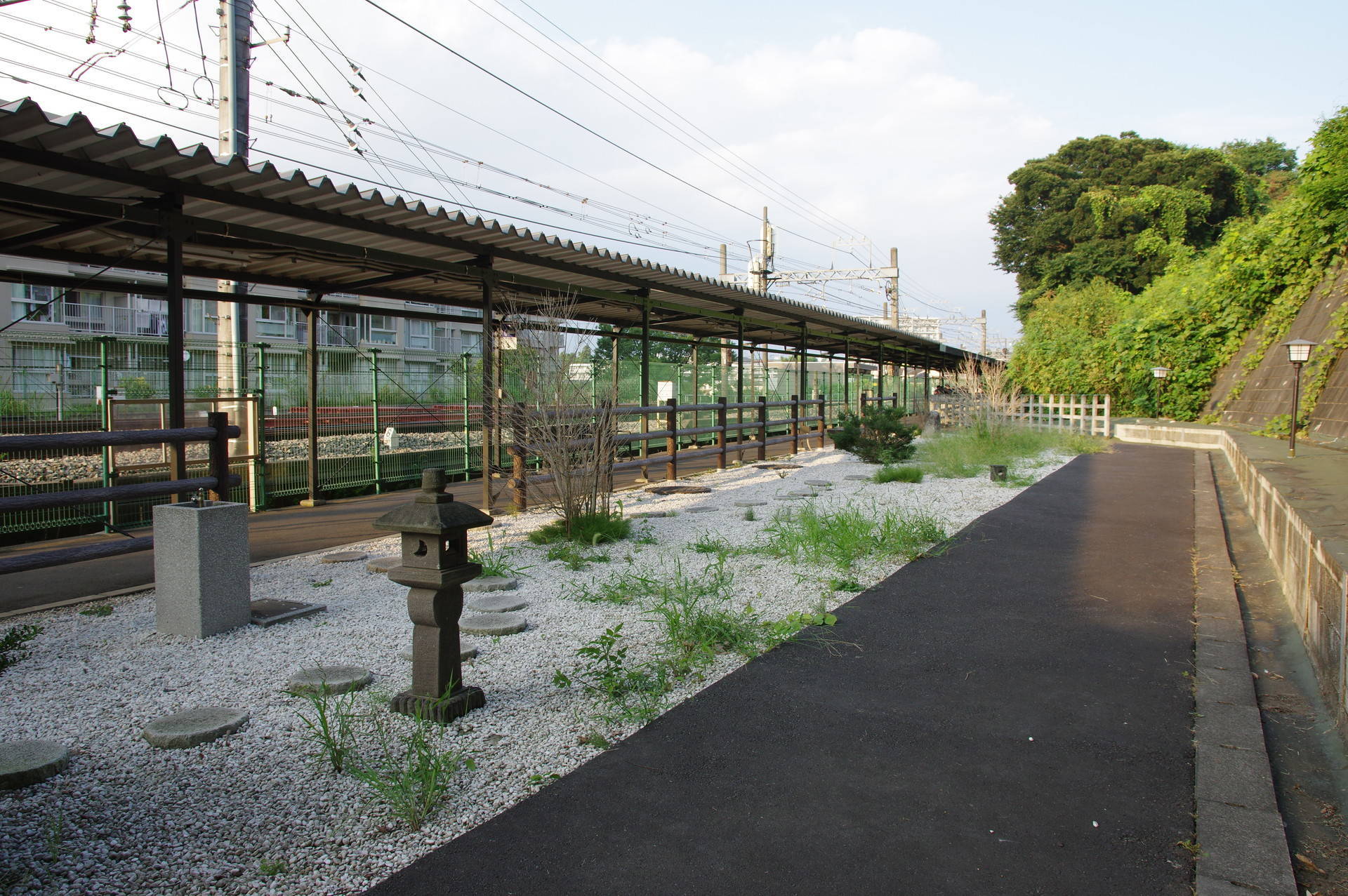 灯篭と水飲み場