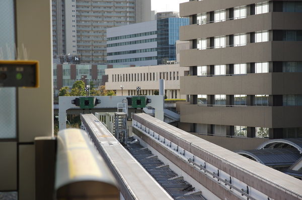 多摩センター駅の線路終端部