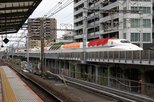 N700系のウソ電(かっぱ寿司仕様)