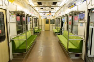 東武8000系の車内