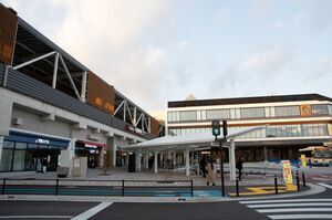 箕面萱野駅の入口