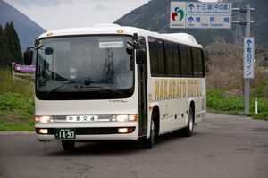 中里交通の津軽線代行バス
