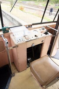 野辺地方の運転台
