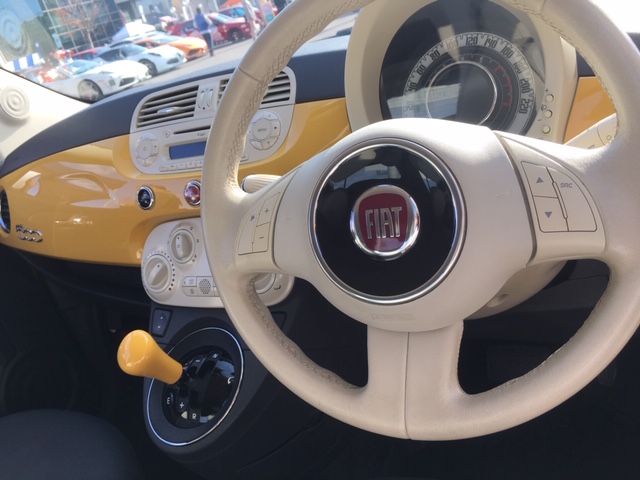FIAT 500 ラフィータ　シフトノブ ラ・フィータ Fiat500 シフトノブ 【お取り寄せ】