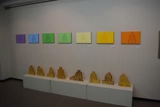 □西村一夫展－座る婦人 （2015年6月22～27日、札幌） 6月27日は4カ所