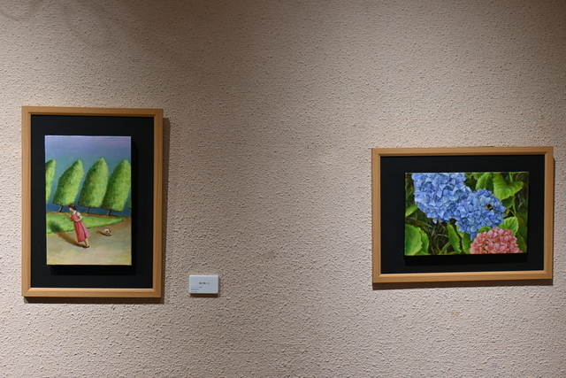 上条東観　絵画　山の湖畔（タイトル不明）評価額３２萬円　保証書付き 上条東観 絵画 山の湖畔（タイトル不明）評価額32 保証書付き