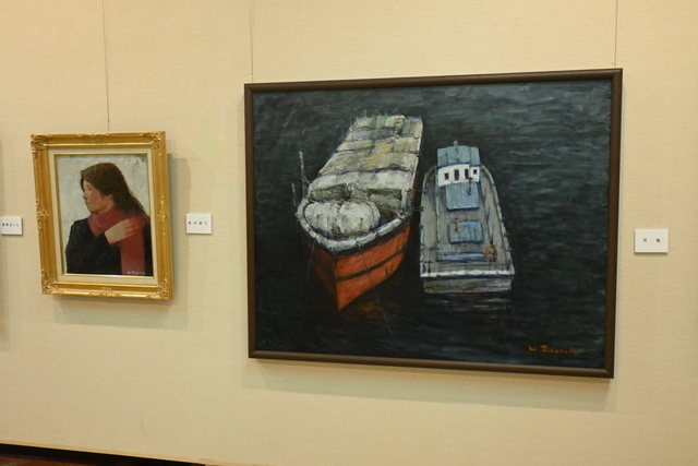 真作保証、古沢岩見 作、水彩画、人物画 □枝広健二展 (2025年8月7~29日、岩見沢) - 北海道美術ネット新館