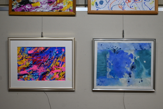 絵画No.2「無題」　作　いのこはるき 絵画No.2「無題」 作 いのこはるき Haruki Nanko / 2 Hanging