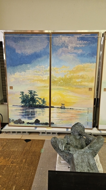 坂坦道作品の修復○2026冬の北陸(12) - 北海道美術ネット新館
