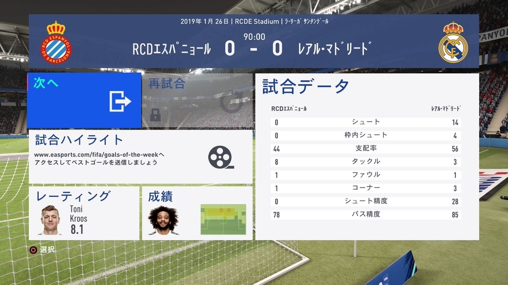 Fifa19 キャリアモード攻略記 4 H100karu S Blog