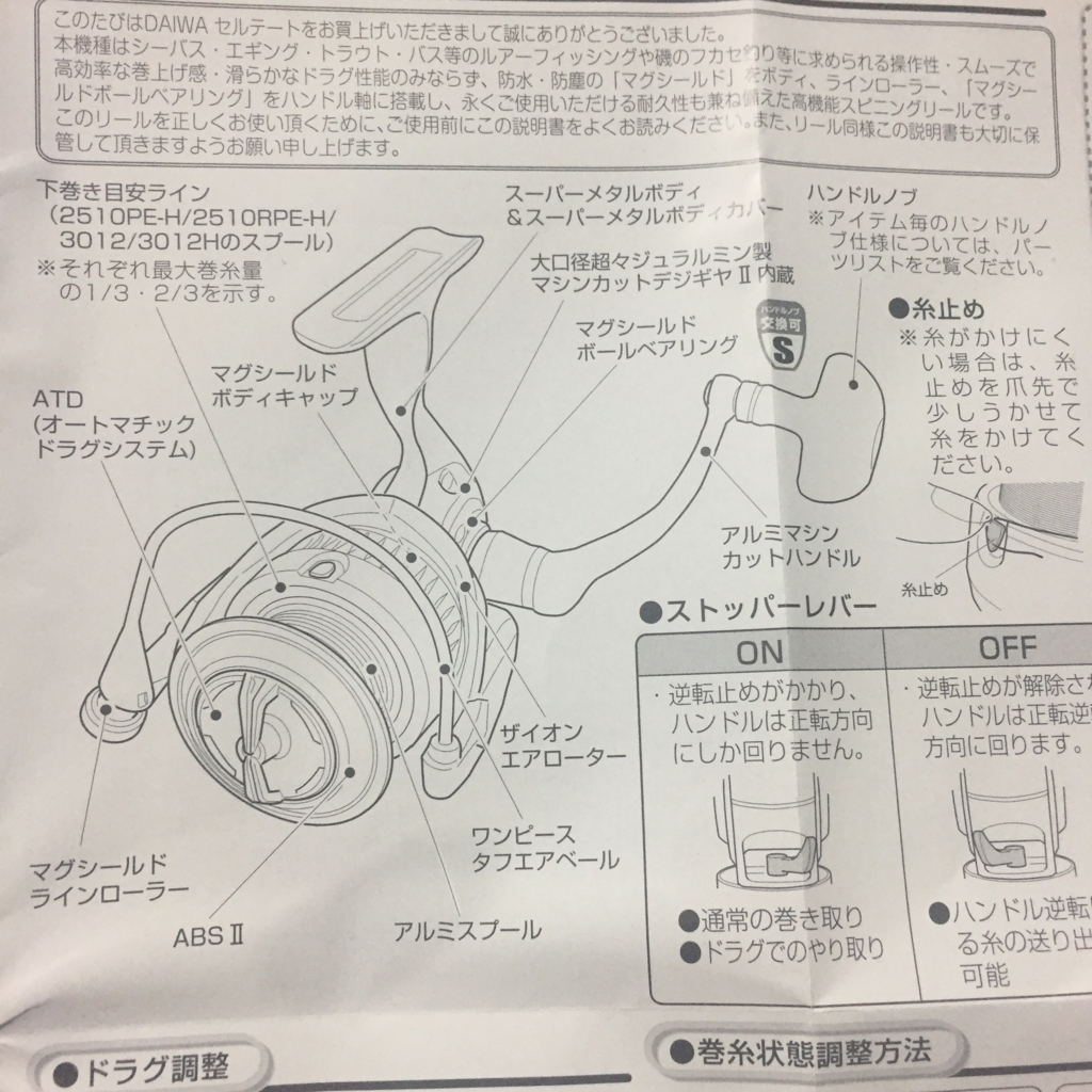 ダイワ16セルテート2508PEのインプレまとめました！オレのリール