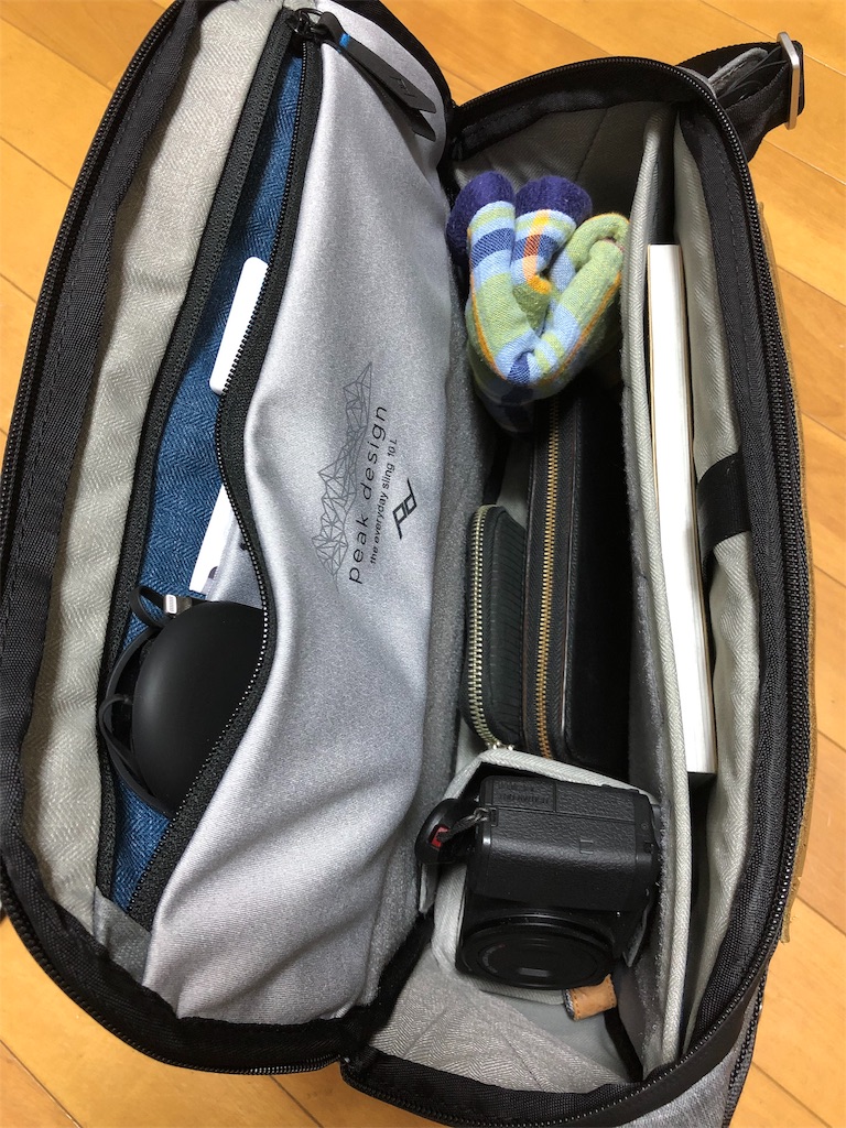 peak design EVERYDAY SLING 10L レビュー - ライクあっbag &