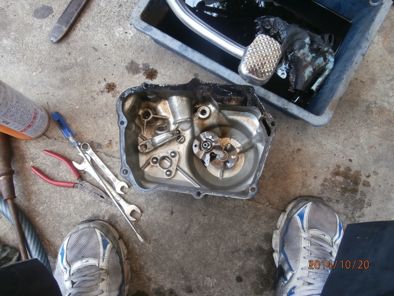 強化クラッチプレートセットに交換 組み付け失敗 シフトダウン出来なくなった ｈ670