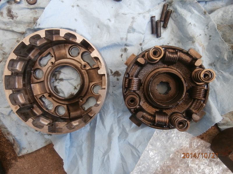 強化クラッチプレートセットに交換 組み付け失敗 シフトダウン出来なくなった ｈ670