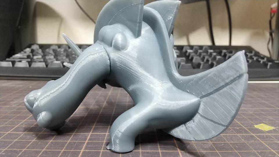 3Dプリンター Adventure3 で ポケモン メガグラージ を作る 出力編