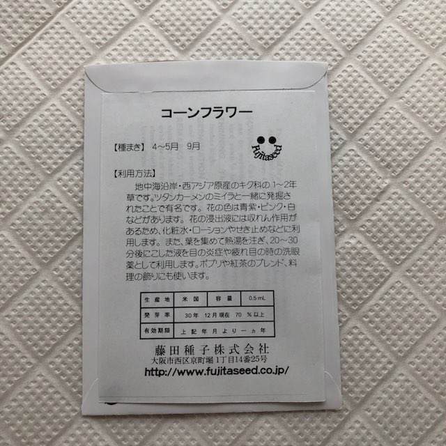 コーンフラワー