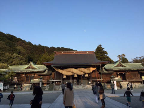 3月ごろの宮地嶽神社