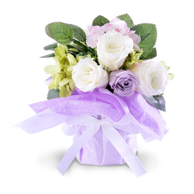 プリザーブドフラワー 弔電