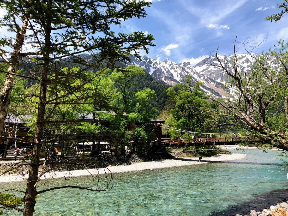 上高地 河童橋