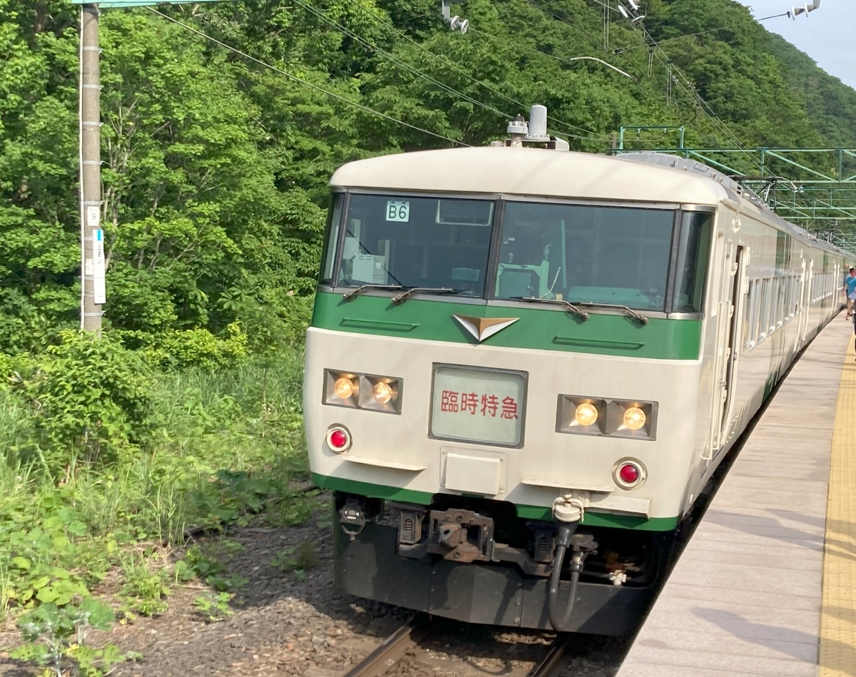 7月で引退？185系特急「谷川岳もぐら号」撮影＆「谷川岳ループ号」乗車