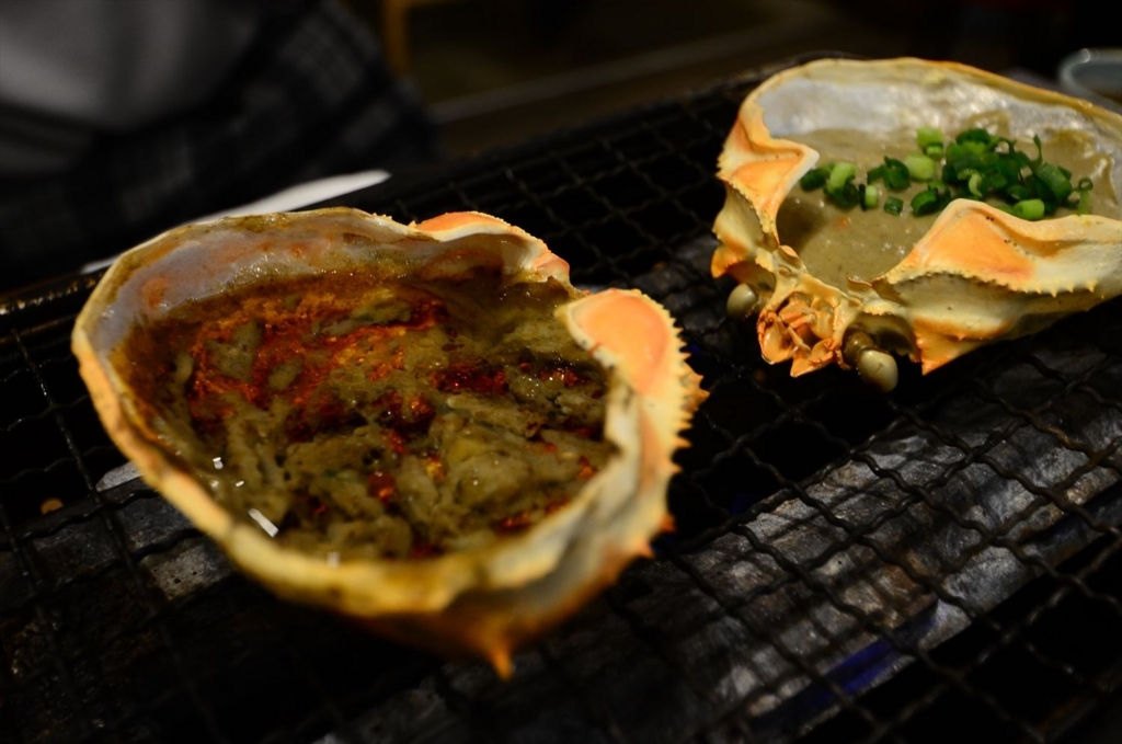 24時間営業居酒屋 磯丸水産 の蟹味噌甲羅焼がうまい きまぐれハチログ