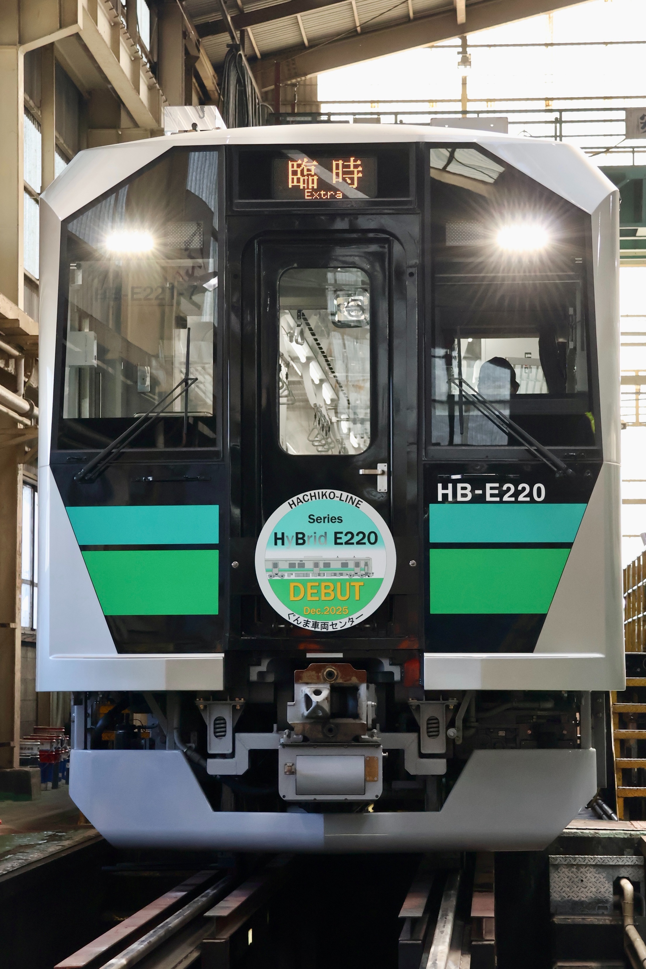 2026/02/21 八高線HB-E220系見学会 - 北線の風