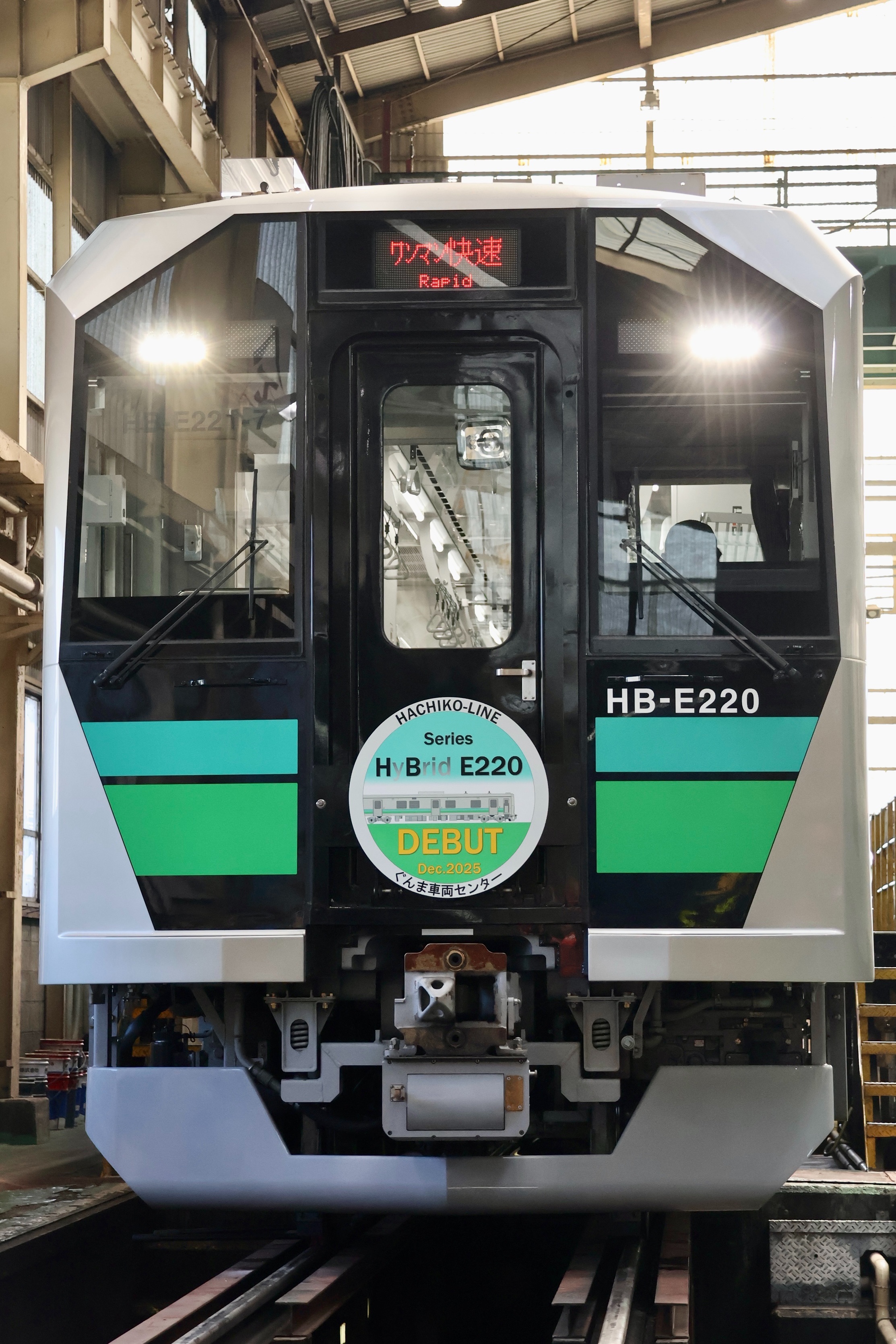 2026/02/21 八高線HB-E220系見学会 - 北線の風