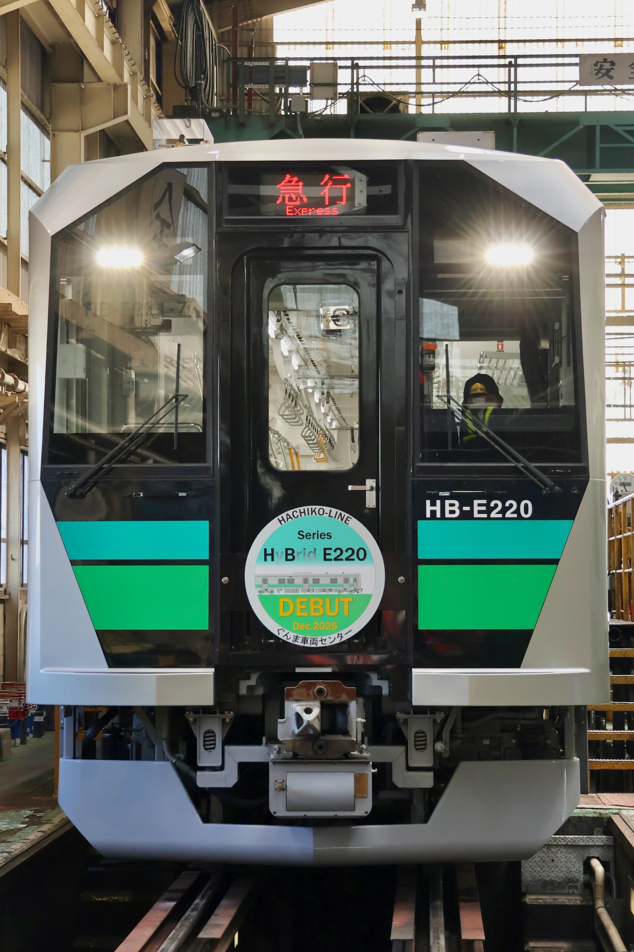 2026/02/21 八高線HB-E220系見学会 - 北線の風