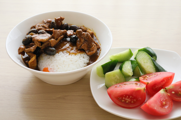 豚黒豆カレー