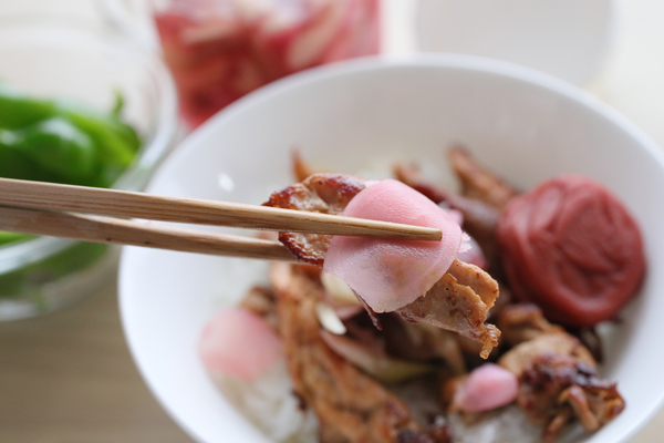 豚ピンク丼