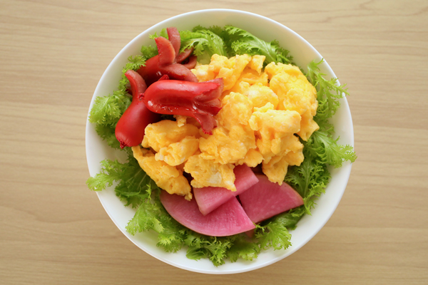 海苔卵丼