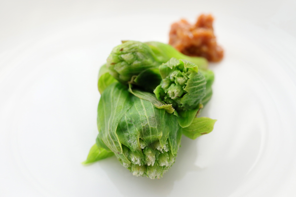 蕗の薹おひたし