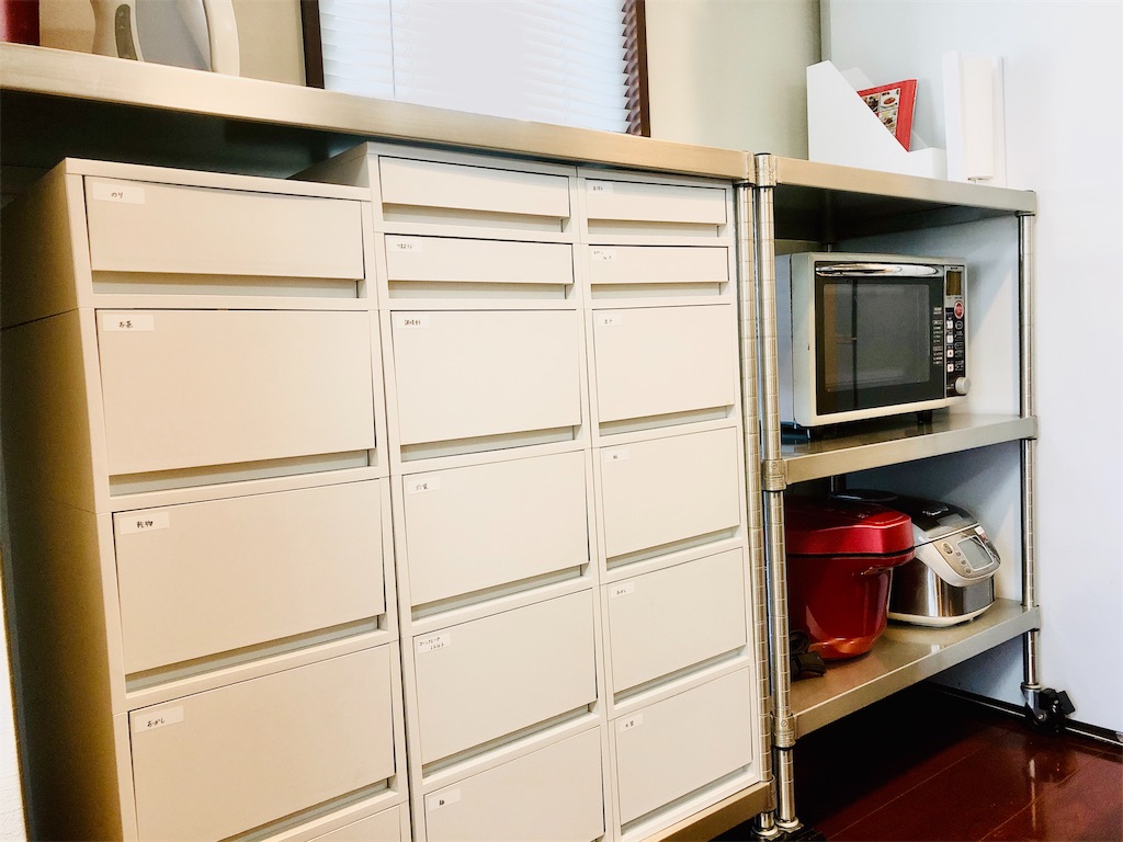 キッチン収納 作業台がスッキリ Haha Happy