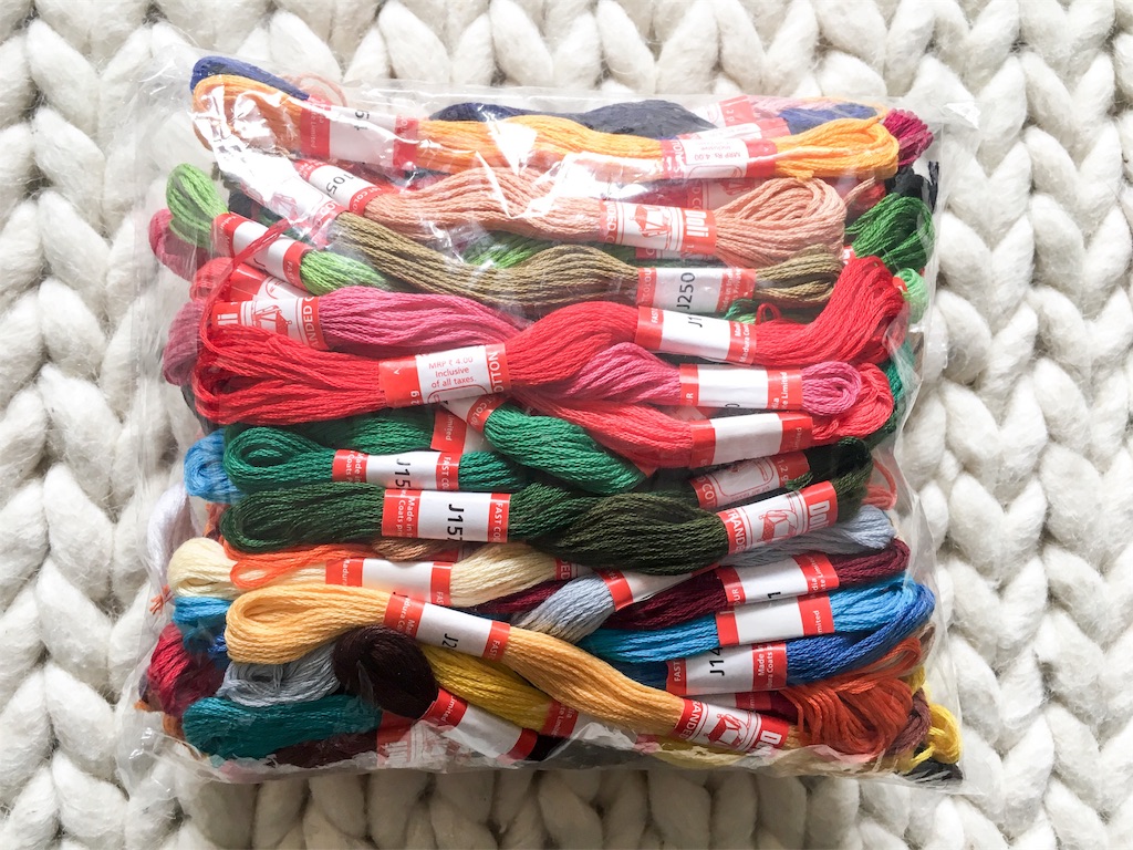 イギリスのAmazonで買ったお徳用刺繍糸セットを適当に紹介 イギリスのAmazonで買ったお徳用刺繍糸セットを適当に紹介