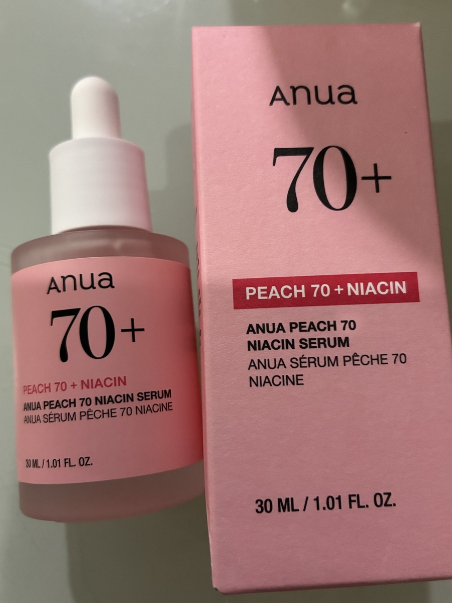 Anua 桃70％ナイアシンセラム 30ml｜韓国スキンケア美容液の口コミ