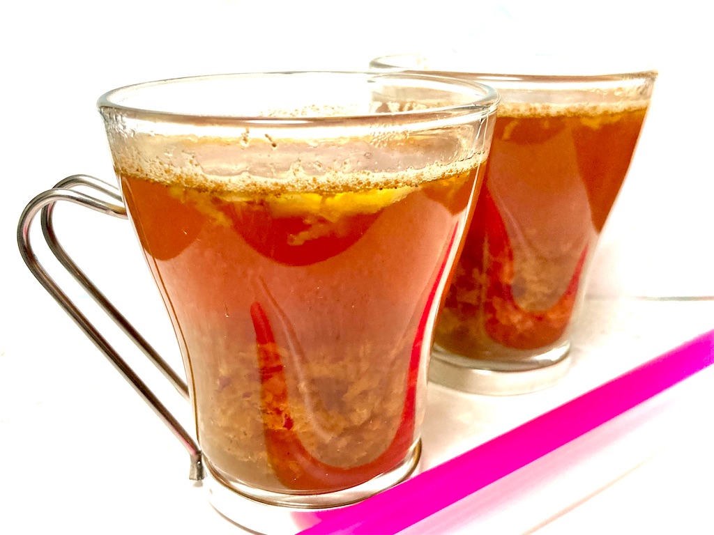 【コラボカフェ風】朝比奈まふゆのすりおろしりんご紅茶