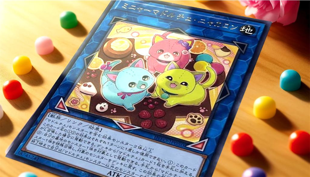 2024年版マドルチェ展開方法】ニャカロンなど新規カード3枚対応