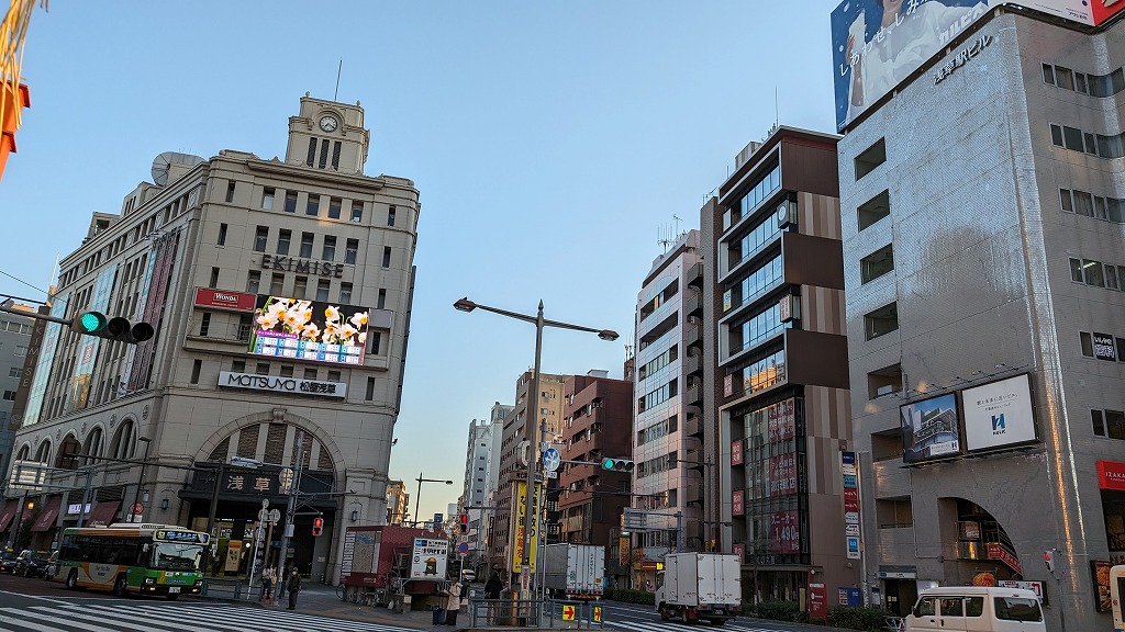 東武鉄道の浅草駅