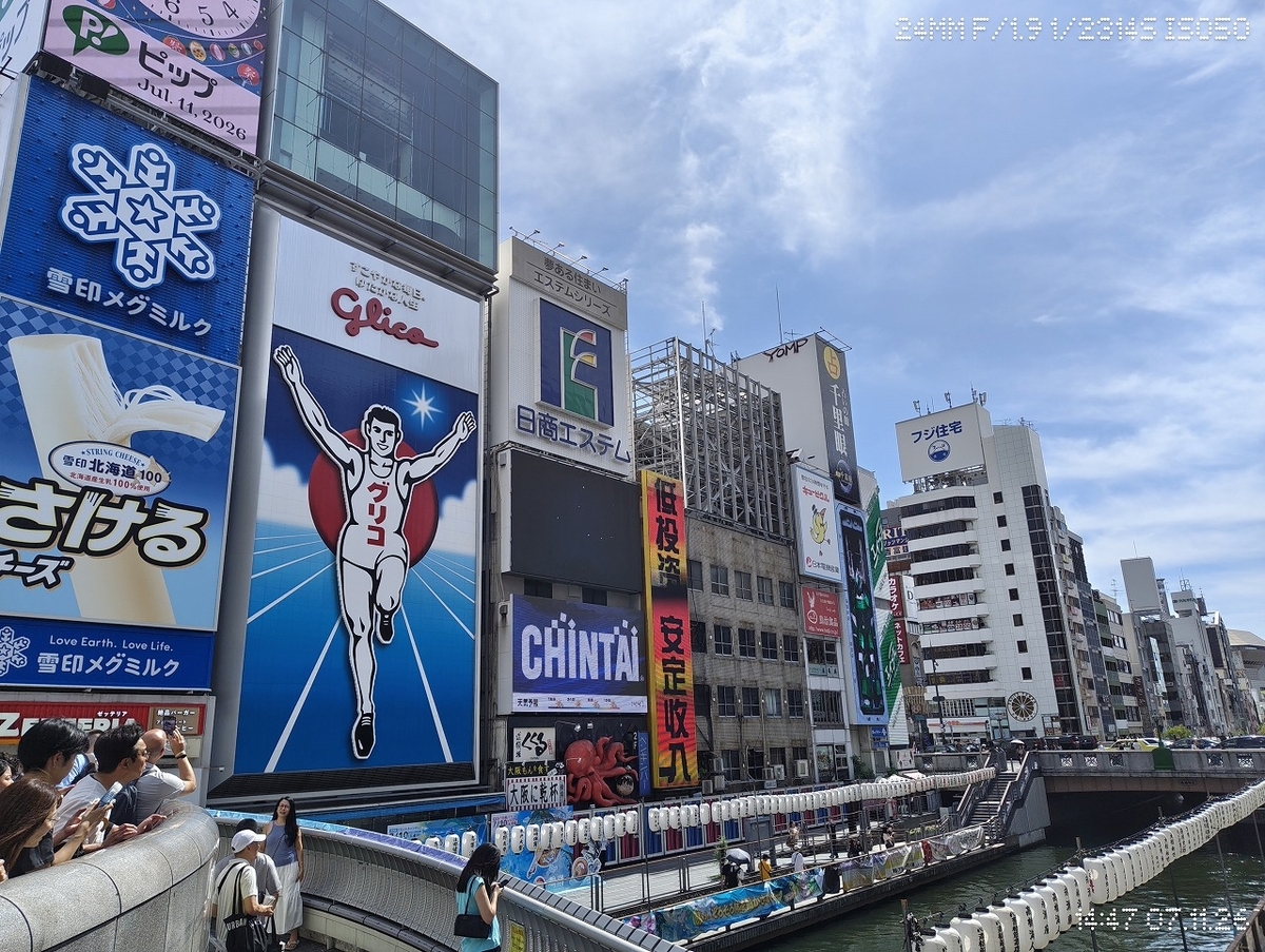 大阪の恵比須橋の写真