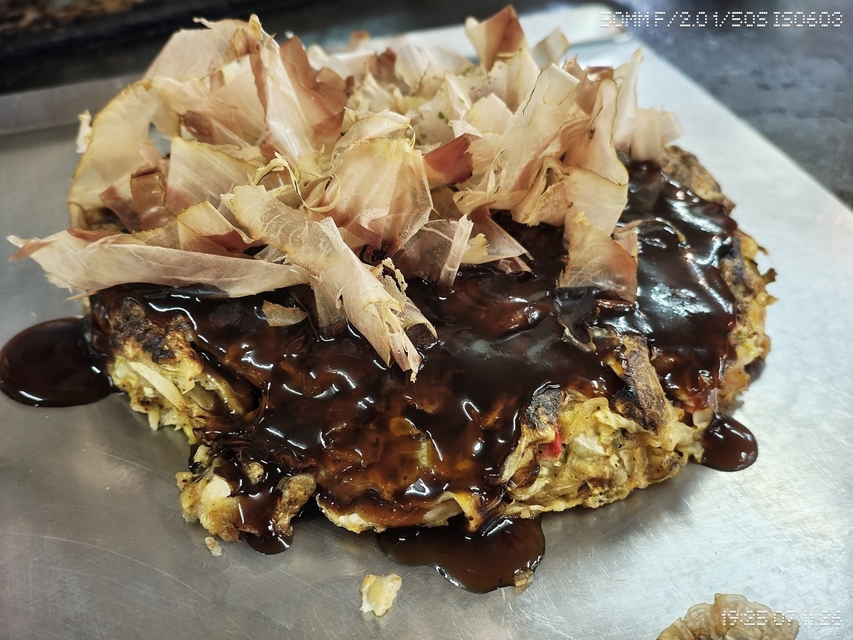 大阪名物お好み焼き