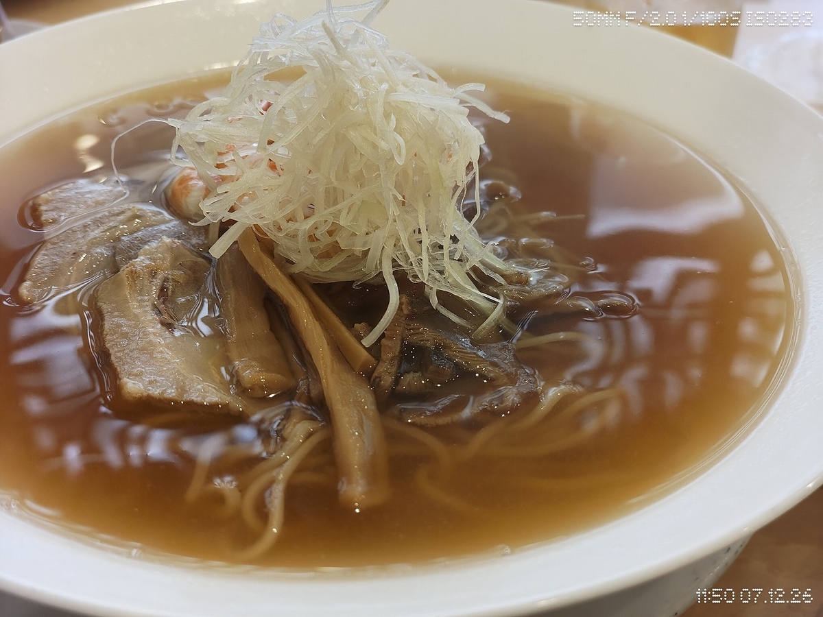 蓬莱本館のラーメンの画像