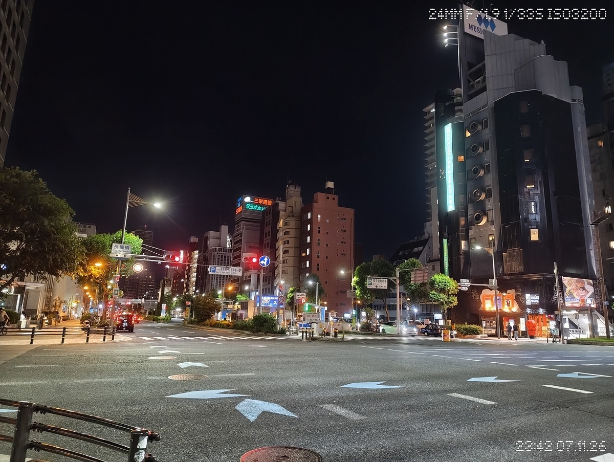 大阪の街並みの写真
