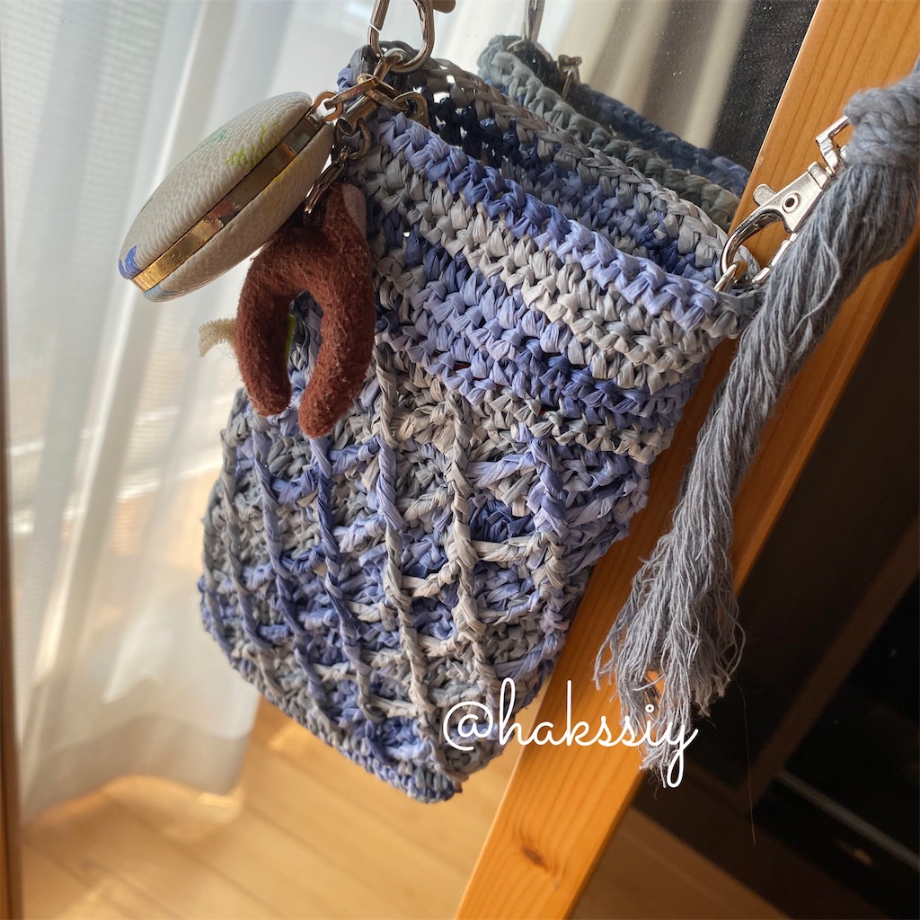 編み方】ちょっとそこまで、にぴったり。【ダイヤモンドワッフル
