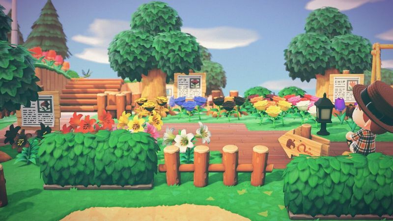 あつ森 Part17 自然区に花畑と灯台を作る Nabe Game Blog